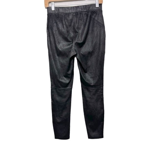 FREE PEOPLE Midnight Vegan Faux Suede Leggings XS - Picture 8 of 13